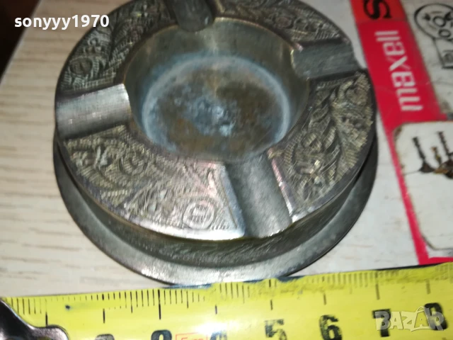 МЕТАЛЕН ПЕПЕЛНИК ОТ ГЕРМАНИЯ 2707251928, снимка 16 - Антикварни и старинни предмети - 51160084