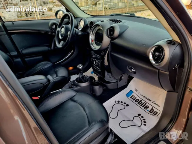 Mini Countryman 1.6D 4x4 Panorama, Navi, Koja, снимка 12 - Автомобили и джипове - 49870930