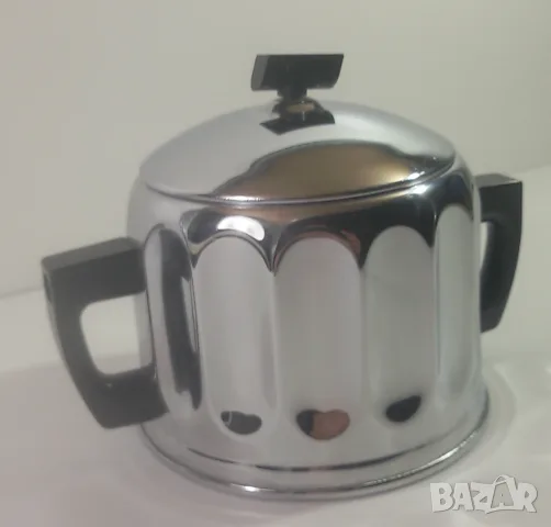 [Продадена] Метална захарница, 370 грама, МНЦ, снимка 3 - Аксесоари за кухня - 56544397