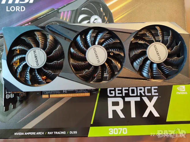 Видеокарта GIGABYTE RTX 3070 8GB GAMING OC с проблем!