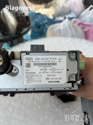 Оригинална Навигация и Екран КОМПЛЕКТ за Audi A3 S3 RS3 8V (2013-2020) 8V0035864C, снимка 3 - Аксесоари и консумативи - 56008374
