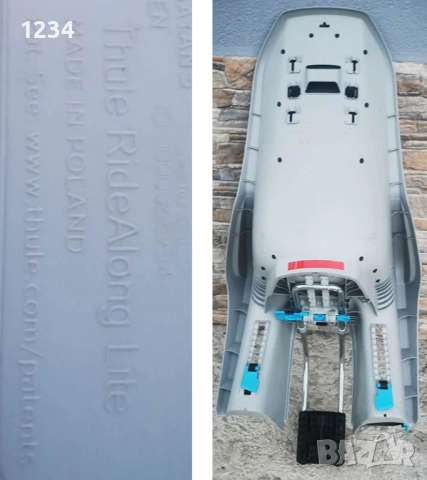 Детска седалка за велосипед THULE RideAlong Lite столче за колело, снимка 2 - Аксесоари за велосипеди - 51641113