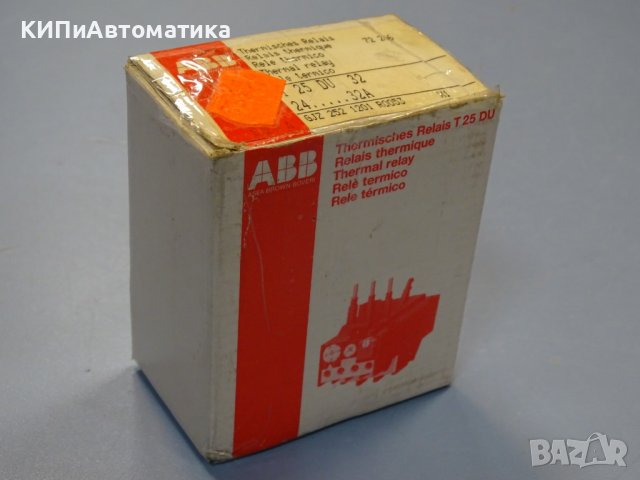 термично реле ABB T25 DU 32A thermal relay, снимка 7 - Резервни части за машини - 37513543