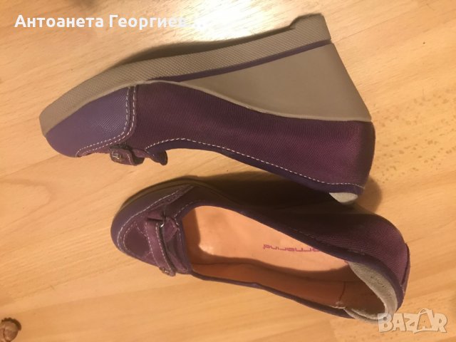 Дамски обувки -  36 - естествена кожа FORNARINA, снимка 4 - Дамски ежедневни обувки - 30434942