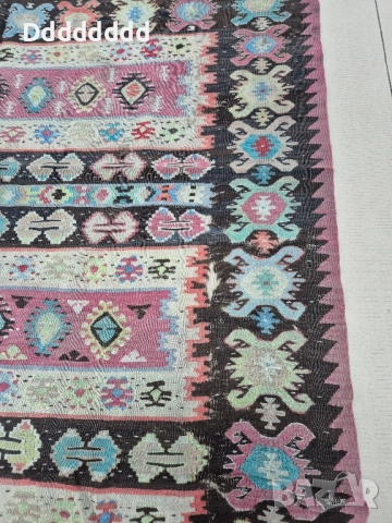 Стар Чипровски килим, снимка 4 - Антикварни и старинни предмети - 51865762