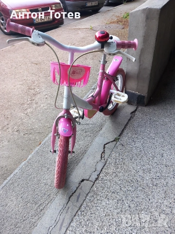 Детско колело 14" за момичета , снимка 5 - Детски велосипеди, триколки и коли - 54315959