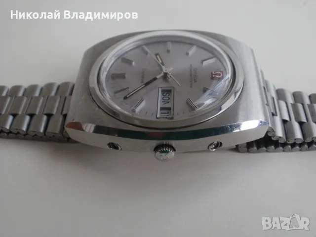 Omega megaquartz 32 KHz мъжки оригинален швейцарски ръчен часовник, снимка 7 - Мъжки - 50243404