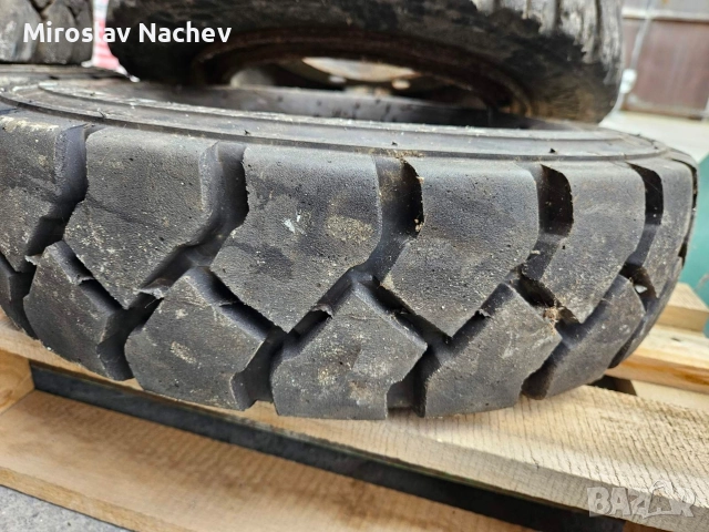 гуми и части за мотокар балканкар.мотокара е работещ, снимка 11 - Индустриална техника - 52807368