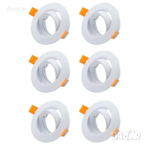 6 LED вградени GU10 спота COOINJOY 240V