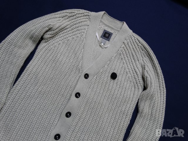 G-star Raw Ave Cardigan Knit WMN L/S Дамска Дълга Бойфренд Жилетка Размер S, снимка 8 - Жилетки - 29169400