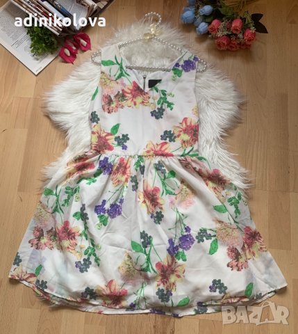 Флорална рокля, снимка 1