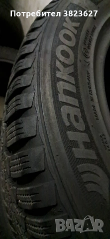 2 зимни всесезонни гуми Ханкук 205 55 16 като нови, снимка 2 - Гуми и джанти - 52545960