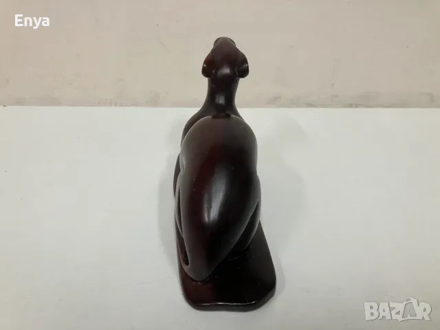 Статуетка (дърворезба) мангуста, снимка 6 - Статуетки - 49315966