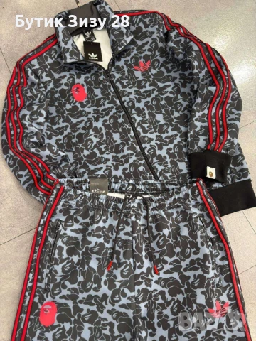 Мъжки екипи Adidas x BAPE, 2 цвята, снимка 4 - Спортни дрехи, екипи - 51370358