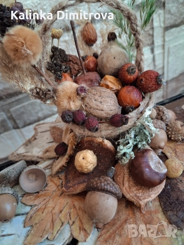 Есен-ръчно изработена декорация., снимка 3 - Декорация за дома - 52278609