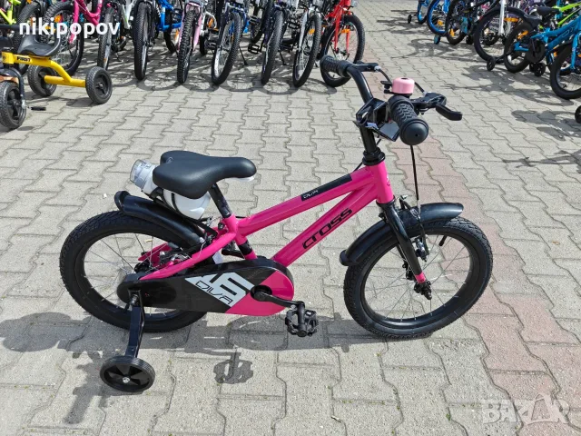 CROSS Детски велосипед 16" DIVA розов, снимка 2 - Велосипеди - 56528720