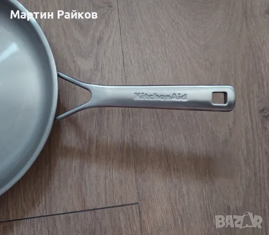 KitchenAid стоманен тиган 28см, снимка 2 - Съдове за готвене - 55847000