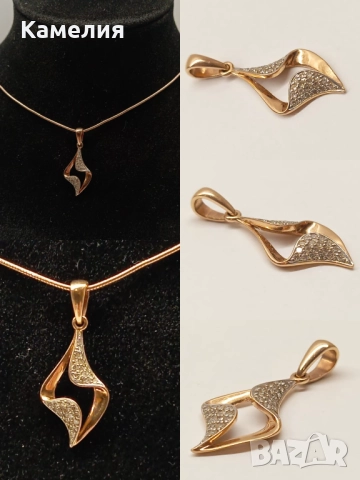 Руско злато , снимка 2 - Колиета, медальони, синджири - 52971226