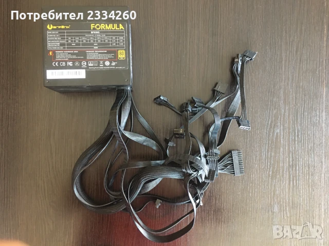 Захранване за компютър BitFenix Formula BF650G Plus Gold, 650 W, снимка 2 - Захранвания и кутии - 50641230