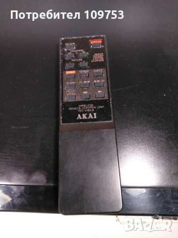 Video recorder AKAI VS-R9EV+RC-V85A, снимка 4 - Плейъри, домашно кино, прожектори - 51886882
