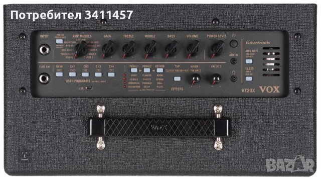 Усилвател за киатара VOX VT20X, снимка 4 - Китари - 39937383