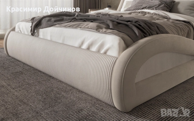 СПАЛНЯ ЛИВИАНА КОЖА ВЕНГЕ 160Х190/200, снимка 2 - Спални и легла - 54227202