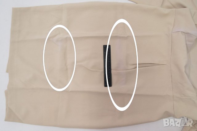 Светлобежова рокля марка Colour Mist - M, снимка 6 - Рокли - 37662162