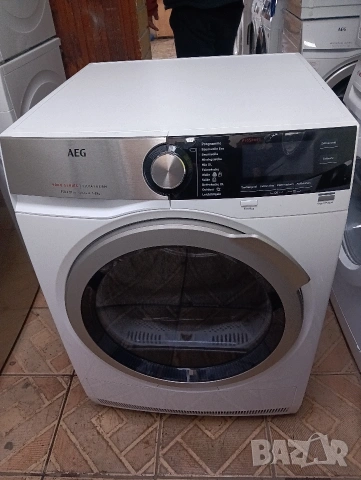 Най високият клас сушилня с термопомпа АЕГ Aeg Series 9000 A+++ 8кг 2 години гаранция!, снимка 6 - Сушилни - 53895375
