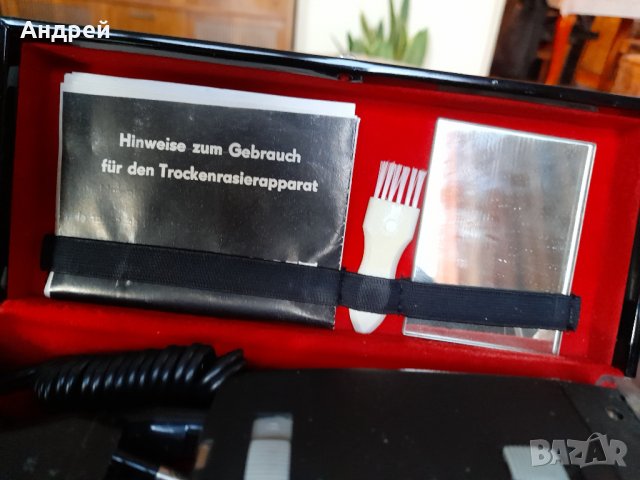 Стара електрическа самобръсначка BB Favorit, снимка 4 - Антикварни и старинни предмети - 38748660