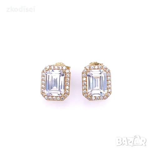 Златни обеци 3,13гр. 14кр. проба:585 модел:29413-4