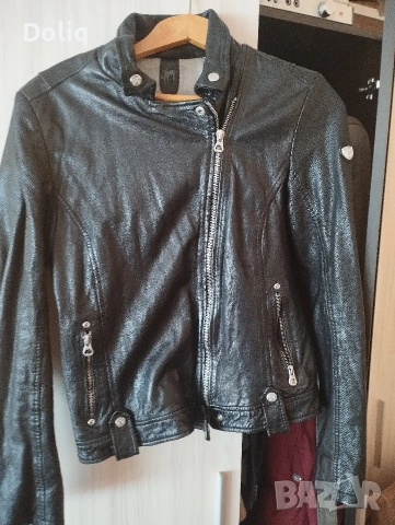 Дамско кожено яке от естествена кожа марка Gipsy , снимка 5 - Якета - 53150274