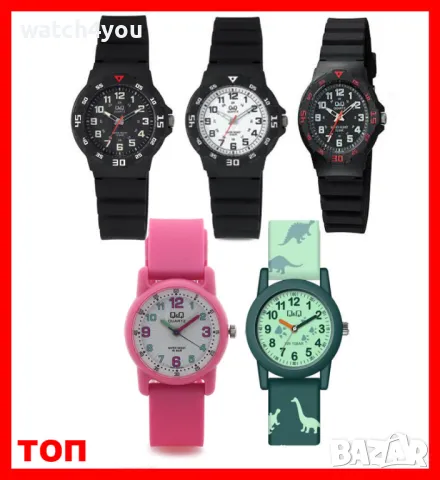 НОВ ДЕТСКИ ЧАСОВНИК Q&Q С ЯПОНСКИ МЕХАНИЗЪМ. ЮНОШЕСКИ ЧАСОВНЦИ QQ. СПОРТЕН ЧАСОВНИК.KIDS WATCH ТОП 