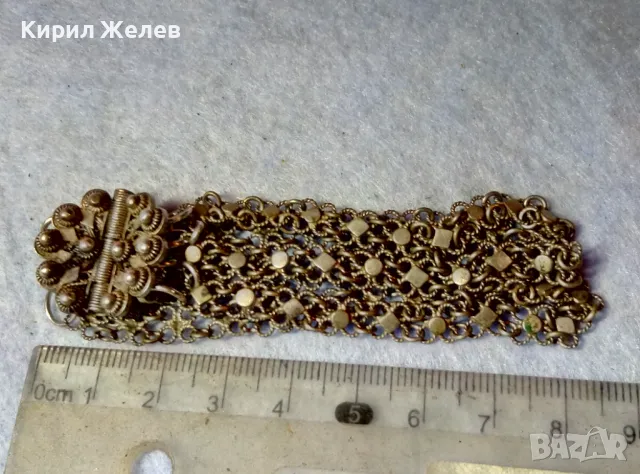 Стара ВЪЗРОЖДЕНСКА ФИЛИГРАННА ГРИВНА с ЩИФТ СРЕБРО ВИСОКА ПРОБА УНИКАЛНА КУЮМДЖИЙСКА ИЗРАБОТКА 48795, снимка 3 - Антикварни и старинни предмети - 48476681
