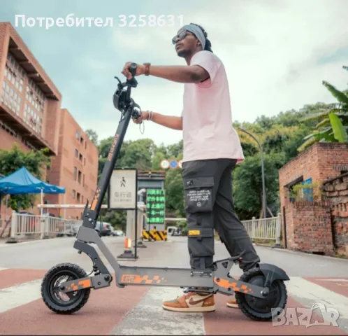 Тротинетка електрическа Kukirin, снимка 3 - Други спортове - 50010193