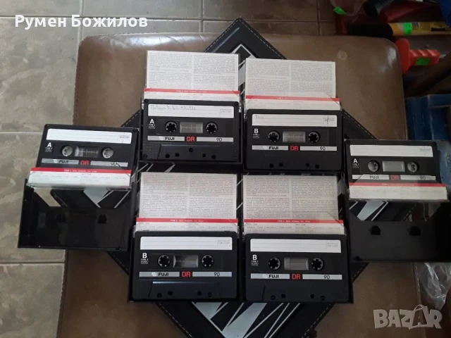 10 запазени и добри касети FUJI DR, снимка 3 - Аудио касети - 50501875