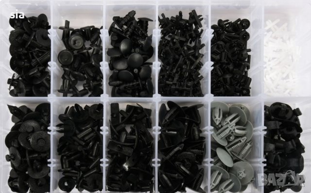 ЩИПКИ 350 БРОЯ ЗА ВОЛВО АВТО КЛИПСОВЕ ЗАКОПЧАЛКИ КОПКА - ЩИПКА ЗА ЗА КОРИ ЛАЙСНИ ПАНЕЛИ ТА, снимка 2 - Аксесоари и консумативи - 39692104