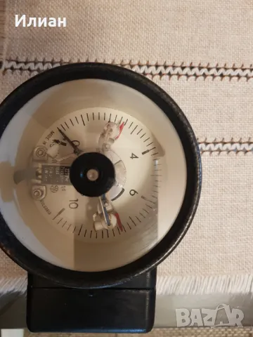 Електро-контактен манометър български Ф10, 10бара, снимка 8 - Други машини и части - 49199397