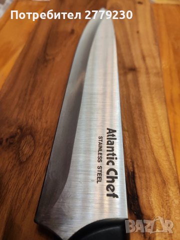 Нож Atlantic Cfef Taiwan -Нов, много масивен , снимка 2 - Други - 44244493
