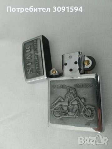 Колекционерска Оригинална запалка Zippo USA, сменено камаче прожина от нови изисквания на корейските, снимка 2 - Запалки - 49861890