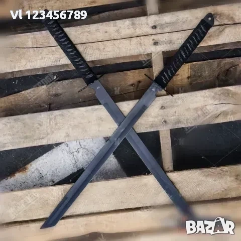 Комплект от 2 Катани Ninja Samurai 26" меч, сабя , снимка 5 - Колекции - 53987581