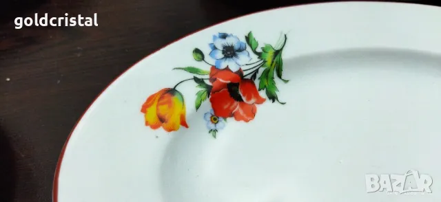 български порцелан чинии , снимка 7 - Антикварни и старинни предмети - 48552712