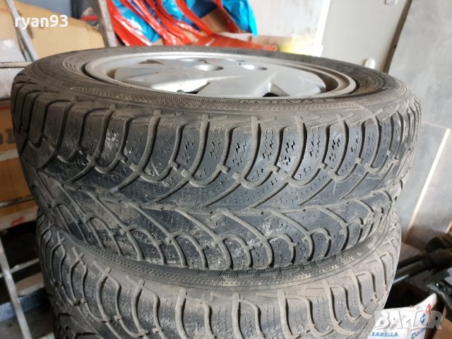 Алуминиеви джанти 14" със зимни гуми 175/65/14, снимка 9 - Гуми и джанти - 44451329