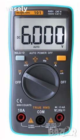 Multimeter Richmeter RM101, снимка 2 - Друга електроника - 31257998