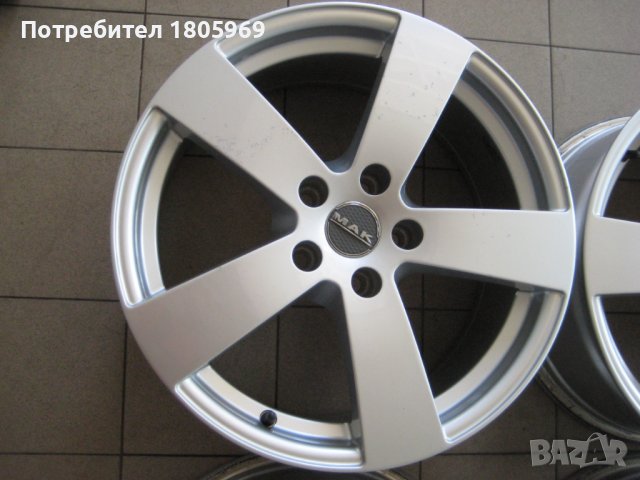 4бр. ал. джанти MAK 5x114,3 , 8 x 18 , ET40