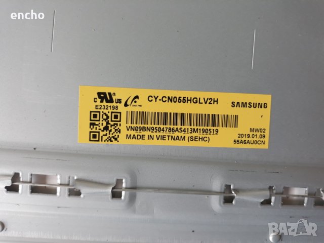 Нов счупен Samsung UE55NU7300K, снимка 5 - Части и Платки - 29246268