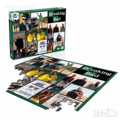 Breaking Bad Колекционерски луксозен пъзел 1000 части, снимка 6 - Игри и пъзели - 48491343