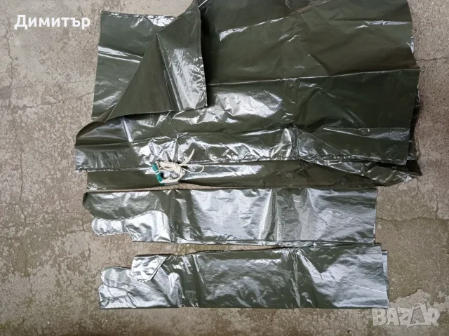Военно противохимично облекло дъждобран , снимка 2 - Екипировка - 56086186