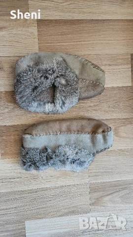 Ръчно изработени мокасини, пантофи от естесвена кожа, 38 номер, снимка 2 - Маратонки - 53066924