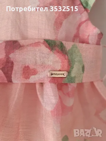 Бебешка рокля Mayoral, снимка 2 - Бебешки рокли - 49286417