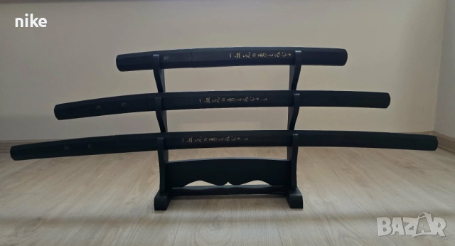 К-т сувенирни саби тройка със стойка   , снимка 2 - Антикварни и старинни предмети - 52731346